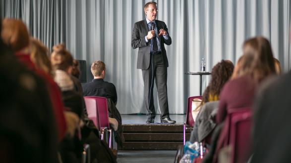 Fotograf: Kjell Larsen Justitsministeren - fotograf: Kjell Larsen